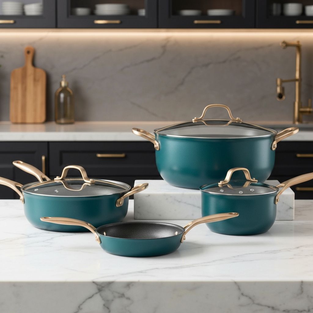 Stanley Tucci Aluminum Collection in Venetian Teal