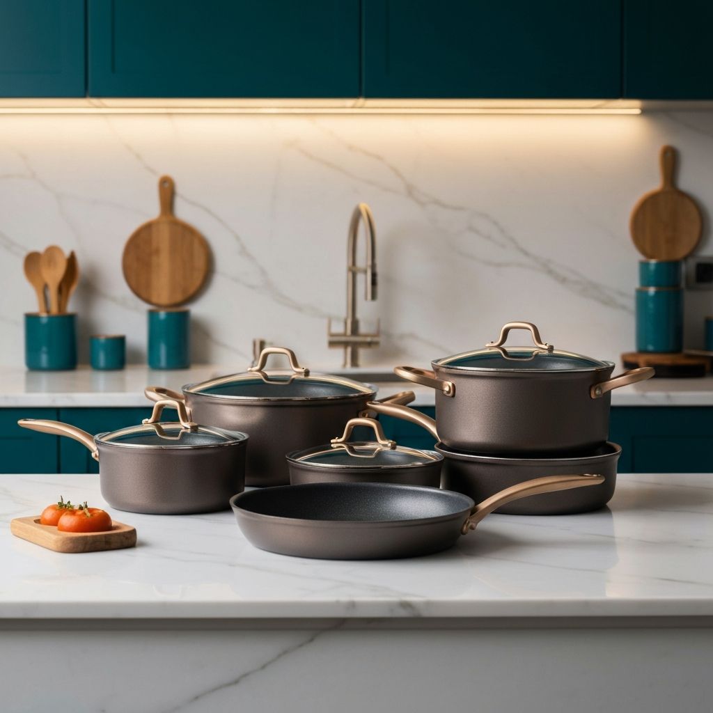 The Aluminum Collection with Venetian Teal finish